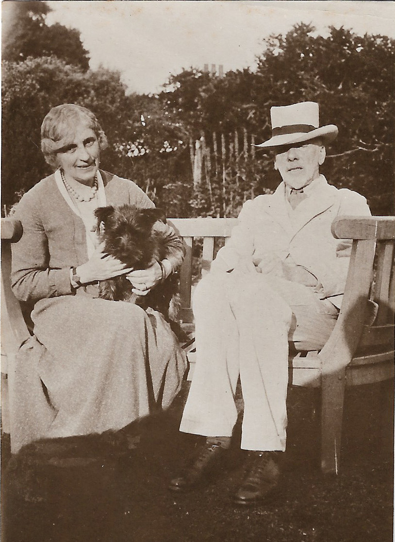 Robert Weir Schultz and his wife, c. 1933